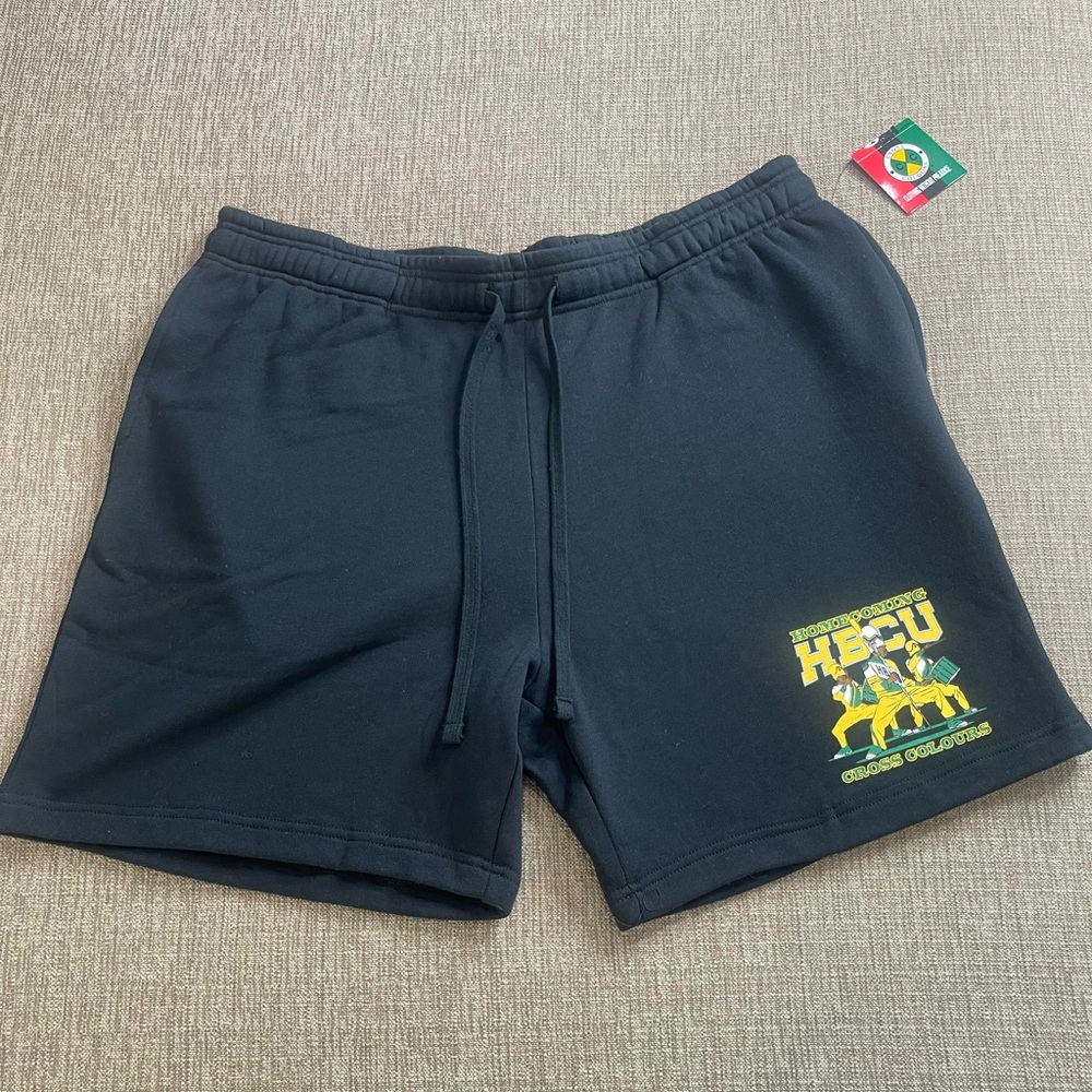 Cross Colours HBCU Homecoming Shorts